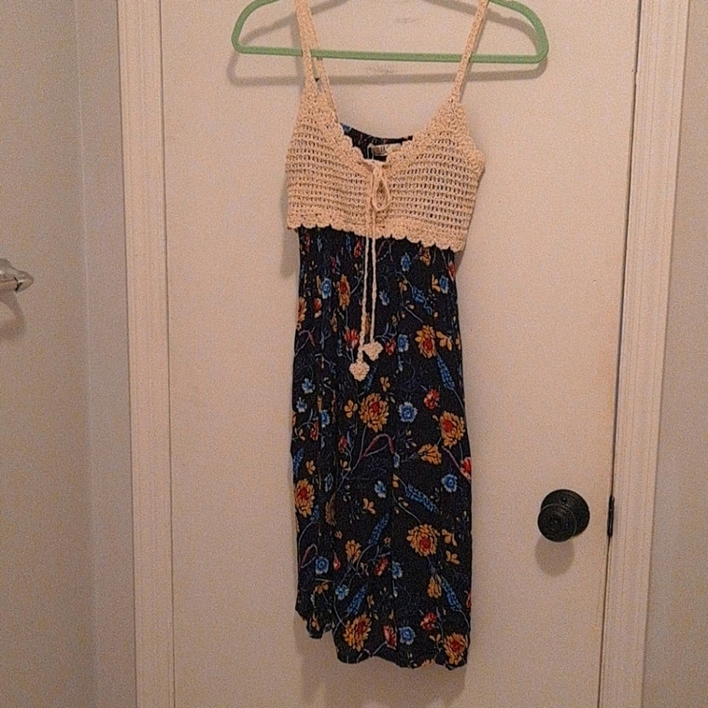 Crochet knitted Summer Dress